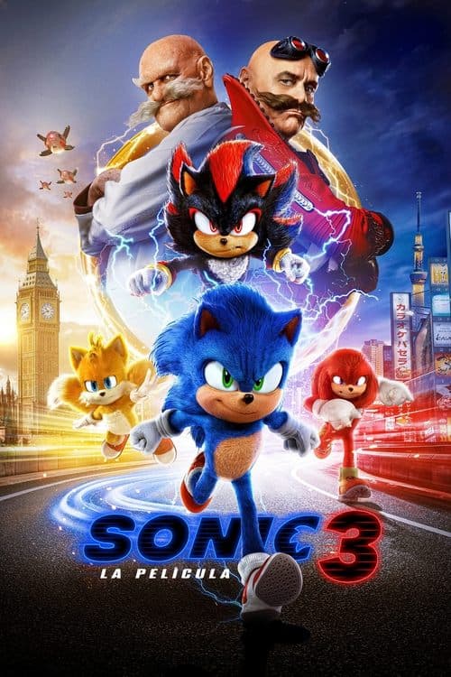 Poster of Sonic 3: La película