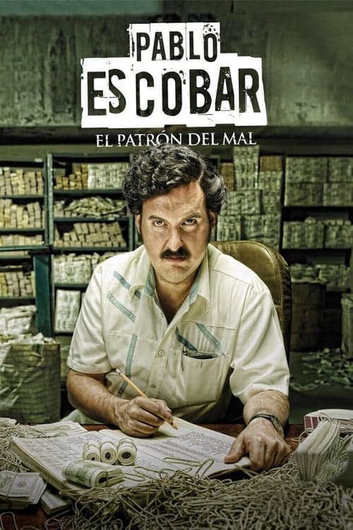 Póster de Pablo Escobar, el patrón del mal