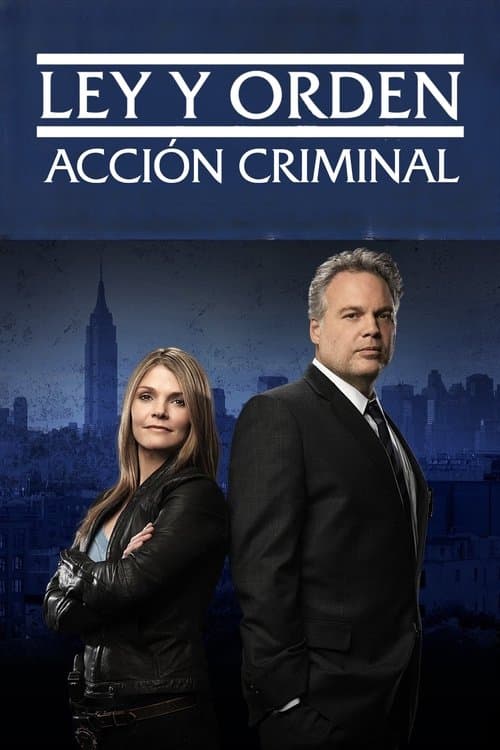 Póster de Ley y orden: Acción criminal