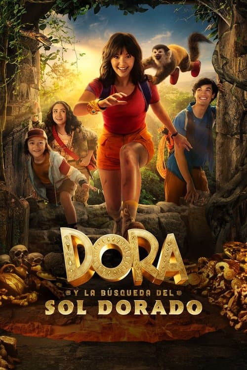 Póster de Dora y la búsqueda del Sol Dorado