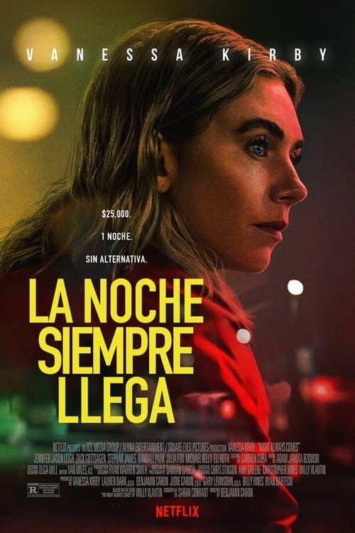 Póster de La noche siempre llega