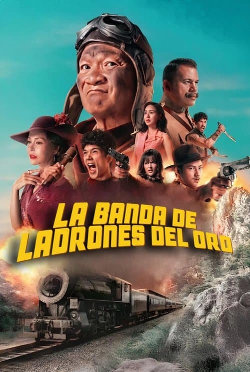 Póster de La banda de los ladrones del oro