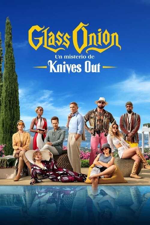 Póster de Puñales por la espalda: El misterio de Glass Onion